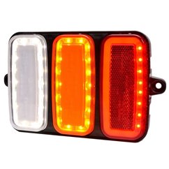 Lampa stop 165x117, 4 functii cu mers inapoi, prindere cu urechi, Lampdemia W227 1490 Was