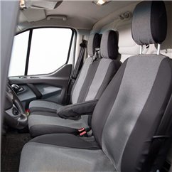 Set husa scaun VAN 3 locuri (2+1) groase, negru, AutoPLUS Dealiz