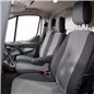 Set husa scaun VAN 3 locuri (2+1) groase, negru, AutoPLUS Dealiz