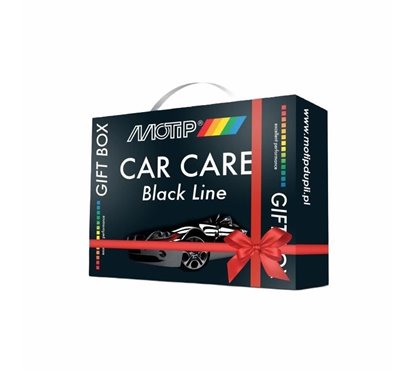 Set intretinere cadou MOTIP Car Care Black Line DPCC61