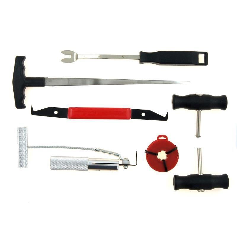 Trusa scule pentru demontat parbriz 7 bucati, 86185 Carmotion