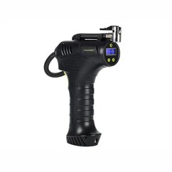 Compresor aer fara fir, 10bar, 7.4V, 60W, reincarcabil USB, automat cu manometru digital, cu lanterna, 4 adaptoare, 63334 Carmot