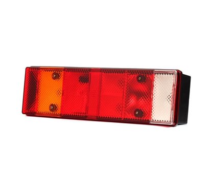 Lampa spate 465x130, 8 functii, cu numar si cablu, stanga, W26L 153 Was
