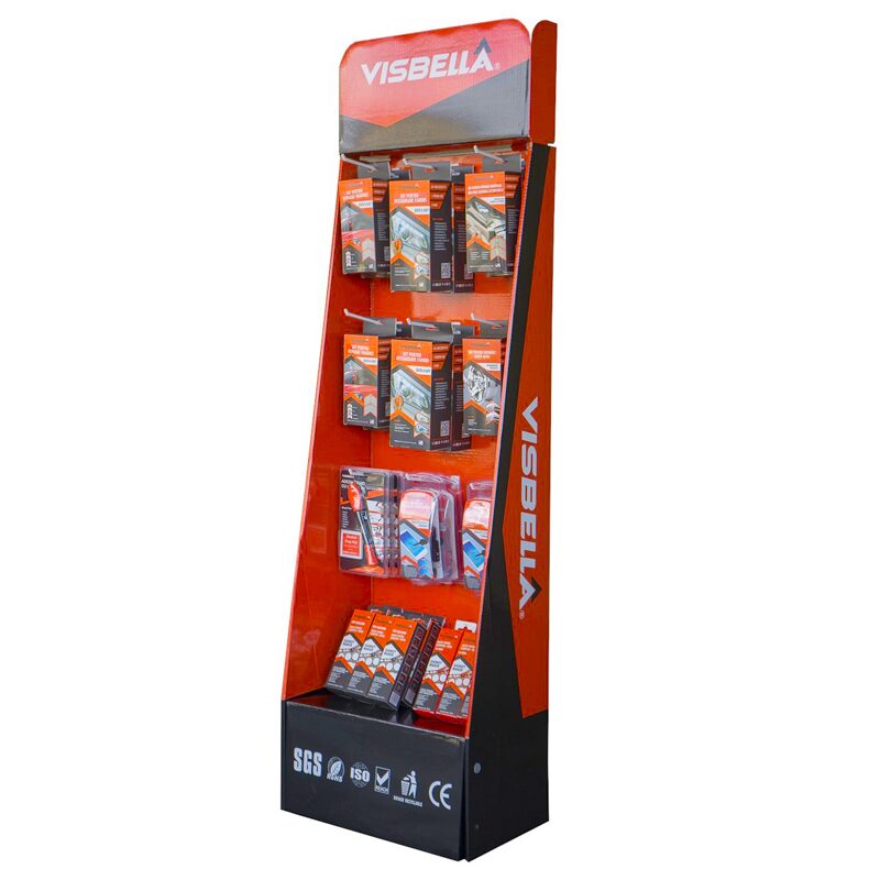 Stand display expositor carton 01 Visbella