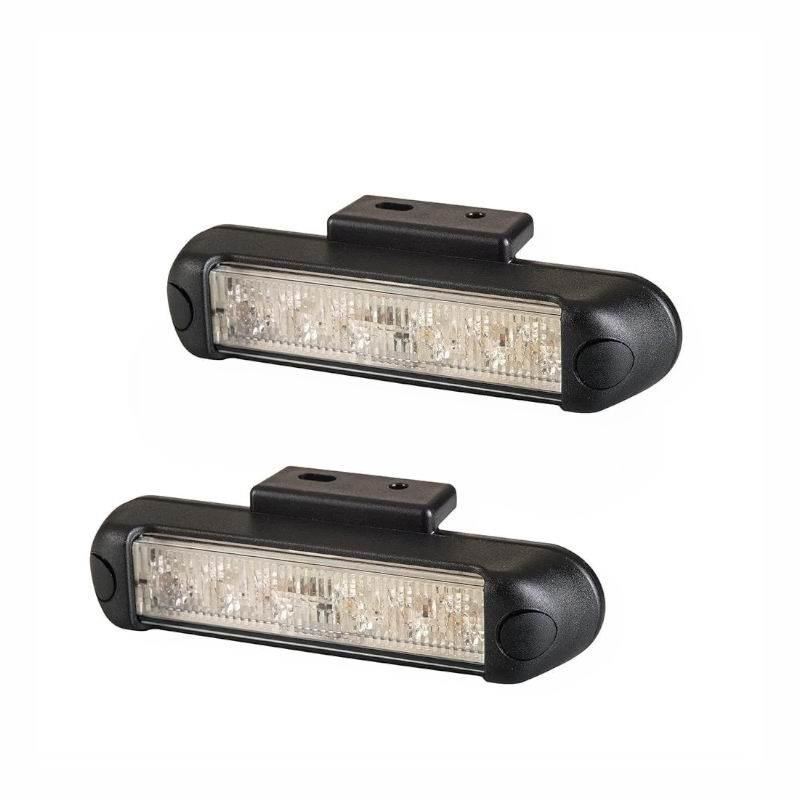 Set 2 proiectoare zi DRL 130x28.5mm, LED, 12-24V, 10W, cu suport prindere, LDR2783 Horpol Set 2 proiectoare zi DRL 130x28.5mm, LED, 12-24V, 10W, cu suport prindere, LDR2783 Horpol