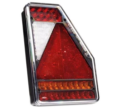 Lampa stop 146x210, 6 functii, mufa, dreapta, FT-277 P Bajonet 6 pini Fristom
