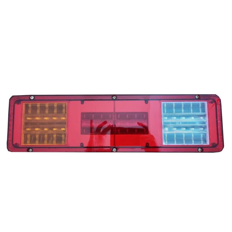 Lampa stop 460x125, LED, 12/24V, 3 functii cu semnalizare dinamica, carcasa metalica, DG003H