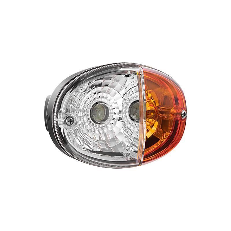 Lampa semnalizare fata tractor, cu pozitie 140x93, cu mufa, John Deere stanga LT3 48463 Wesem Lampa semnalizare fata tractor, cu pozitie 140x93, cu mufa, John Deere stanga LT3 48463 Wesem