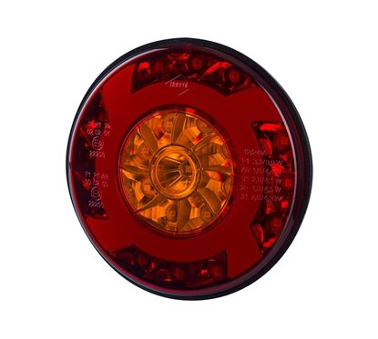 Lampa stop fi121, 3 functii, pozitie, frana si semnalizare, cu LED, Lucy, LZD2422 Horpol