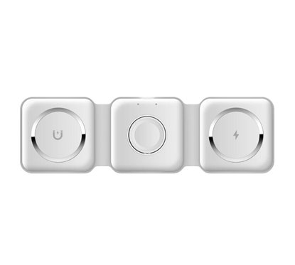 Statie de incarcare wireless, 3 in 1 pentru telefon, ceas, casti Apple, Iphone, BW2063 Bewello