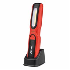 Lanterna lucru LED cu magnet si carlig, reincarcabila USB, 500lm, WT16 02919 Amio