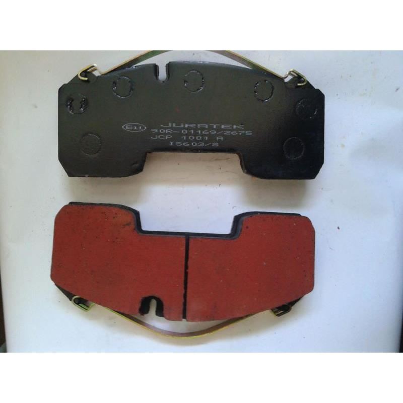 Set placute frana JCP1001 A Juratek MB, MAN, BPW, SAF Set placute frana JCP1001 A Juratek MB, MAN, BPW, SAF