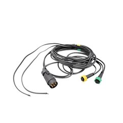 Instalatie electrica cablaj remorca cu fisa 7 pini si 2 mufe baioneta 5 pini si cablaj lampi gabarit, 2x 7m cu 2x 5.5m, IIIA-070