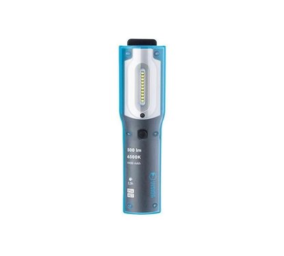 Lanterna lucru LED reincarcabila 220V, 500lm, 4400mAh, USB, IK07, Vision 63301 Carmotion