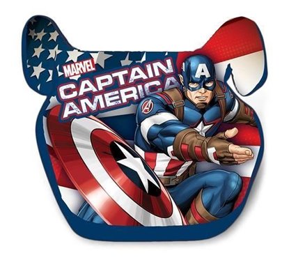 Scaun/inaltator auto copii, grupa 3, 15-36kg, Avengers, Captain America, S9719 Amio