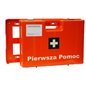 Trusa sanitara spatii comerciale K15, DIN 13157, mare 33x24cm, detasabila, de perete, cu pipa respiratie artificiala Trusa sanitara spatii comerciale K15, DIN 13157, mare 33x24cm, detasabila, de perete, cu pipa respiratie artificiala