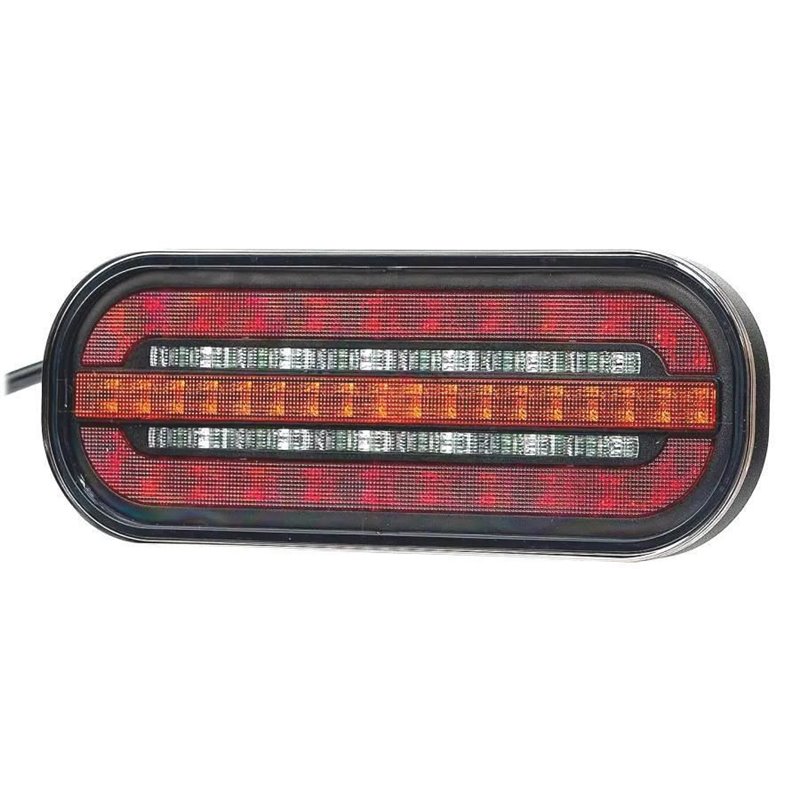 Lampa spate 185x75, 3 functii, LED, semnalizare dinamica, FT-320-LED Fristom