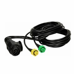 Instalatie electrica cablaj remorca cu fisa 13 pini si 2 mufe baioneta 5 pini, 2x 7m, IDP-7,0-13PIN-5PIN