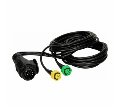 Instalatie electrica cablaj remorca cu fisa 13 pini si 2 mufe baioneta 5 pini, 2x 7m, IDP-7,0-13PIN-5PIN