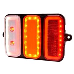 Lampa stop 165x117, cu urechi, 5 functii cu mers inapoi si ceata Lampdemia W227 1488 Was
