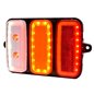 Lampa stop 165x117, cu urechi, 5 functii cu mers inapoi si ceata Lampdemia W227 1488 Was Lampa stop 165x117, cu urechi, 5 functii cu mers inapoi si ceata Lampdemia W227 1488 Was