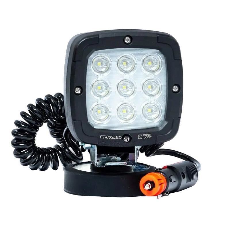 Proiector lucru 100x100, LED, 650lm, magnet, cablu 3m, FT-063 LED MAG M30 Fristom