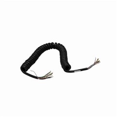 Cablu electric spiralat 15 fire, 4m, ADR fara mufe, PS15/12x0,75+3x1/4
