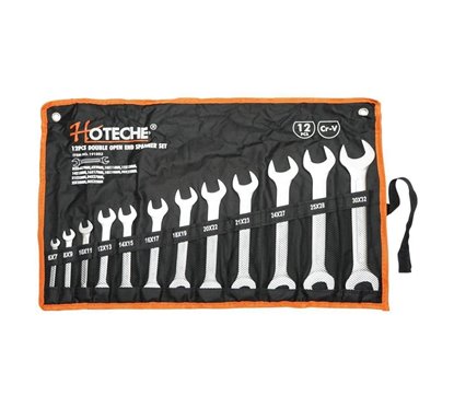 Chei fixe 12buc/set, 6-32 Cr-V + husa, Hoteche 191003