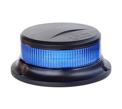Girofar 12/24V, h46, 18 LED-uri, albastru, prindere cu magnet, Pico LED Mag ALR0056 TruckLed