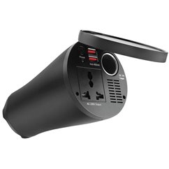 Invertor 12V in 230V, 150/300W, USB, tip cana, 02469 Amio