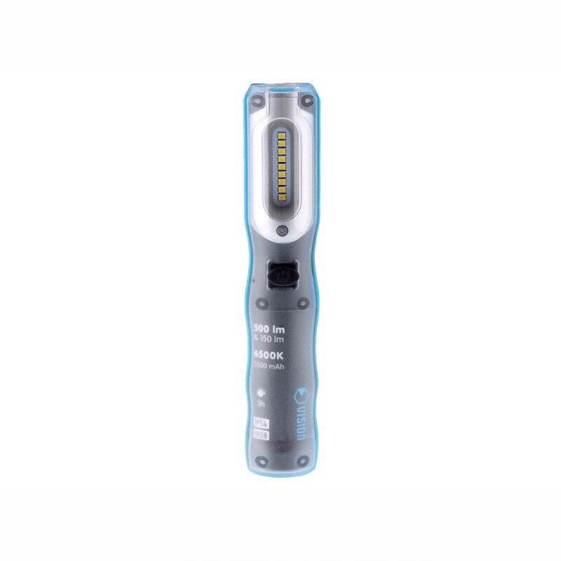 Lanterna lucru LED cu clema fixare pe curea si magnet, reincarcabila USB, 650lm, 6500K, 2500mAh, 63306 Vision Lanterna lucru LED cu clema fixare pe curea si magnet, reincarcabila USB, 650lm, 6500K, 2500mAh, 63306 Vision
