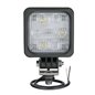 Proiector lucru 100x100, LED, 800lm, 11W, striat, lampa mers inapoi,  LED3.47700 Wesem