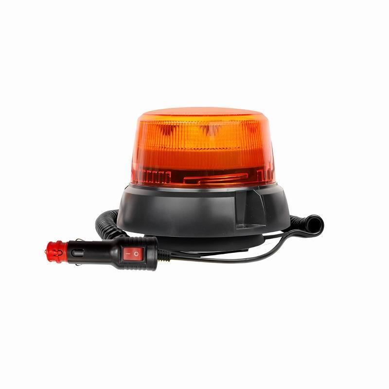 Girofar 12/24V, h110, 8 LED-uri, 24W, prindere cu magnet si ventuza, TT.1425 Girofar 12/24V, h110, 8 LED-uri, 24W, prindere cu magnet si ventuza, TT.1425