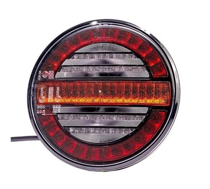 Lampa stop fi140, 3 functii, LED, semnalizare dinamica, FT-213 LED DI Fristom