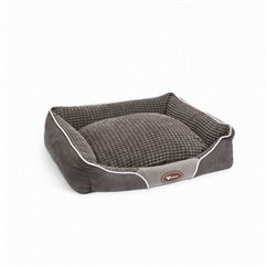 Culcus pentru catei, 60x50cm, gri, 60010GY Yummie 