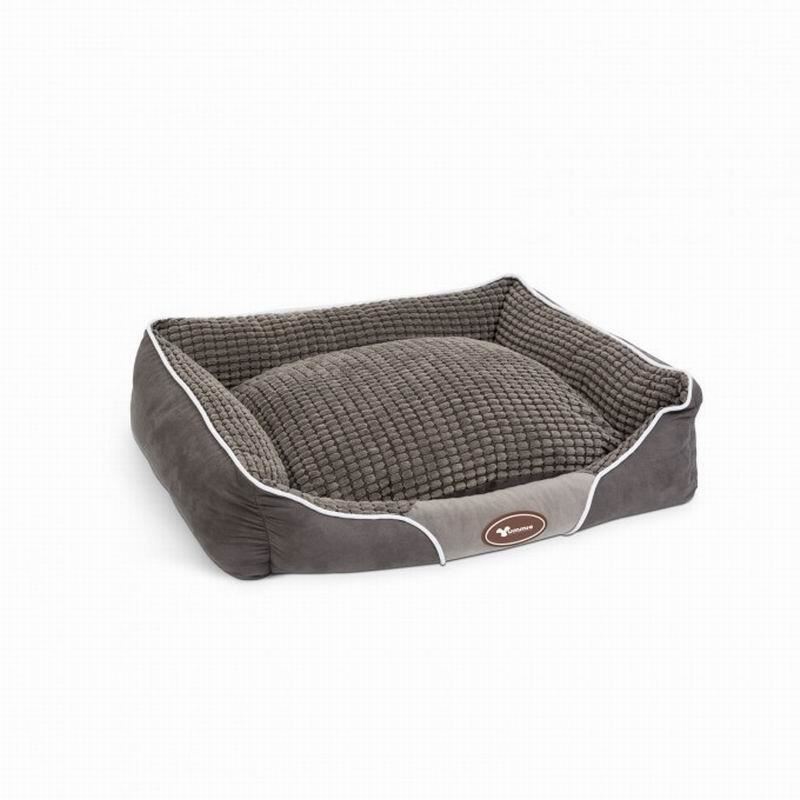 Culcus pentru catei, 60x50cm, gri, 60010GY Yummie Culcus pentru catei, 60x50cm, gri, 60010GY Yummie