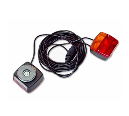 Kit lampi remorca cu magnet, cu cablu 9m, cu mufa 7pini, ZO09