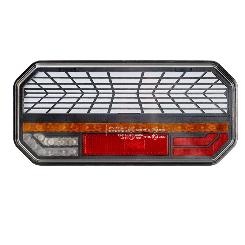 Lampa spate 235x110 LED NEON, 5 functii, cu ceata si mers inapoi, semnalizare dinamica, dreapta L2423 Lampa spate 235x110 LED NEON, 5 functii, cu ceata si mers inapoi, semnalizare dinamica, dreapta L2423