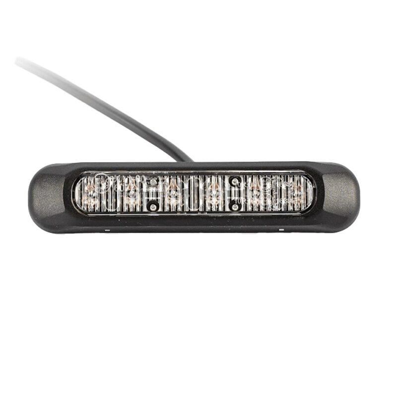 Proiector stroboscopic, LED, girofar grila, 6 functii, 12-24V, 132.2 x 28.2mm, rosu, FT-200C Fristom Proiector stroboscopic, LED, girofar grila, 6 functii, 12-24V, 132.2 x 28.2mm, rosu, FT-200C Fristom