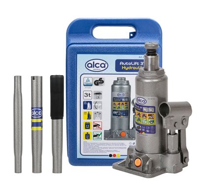 Cric hidraulic 3T cu geanta depozitare, TUV, 431.13 Alca