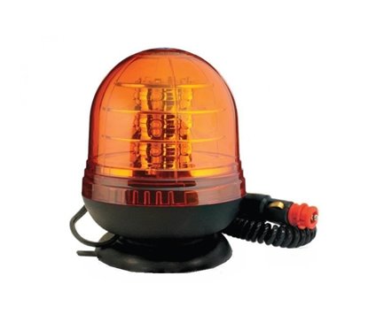 Girofar 12/24V, h170, 18 LED-uri, prindere pe magnet si ventuza, 3 oglinzi, LW0028-ALR-2 Truckled