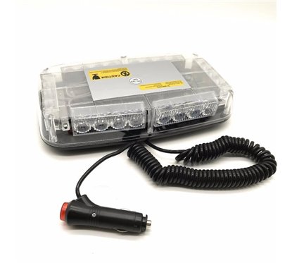 Girofar rampa transversal, 28x16cm, 12-24V VS-636