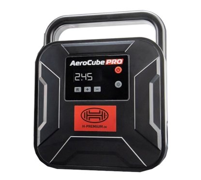 Compresor aer digital 12V, 10bar, cu lanterna si husa, AeroCube Pro Compresor 235.10 Heyner