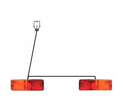 Kit lampi remorca (FT-007), cablu 10m, RLZ02-02 Fristom