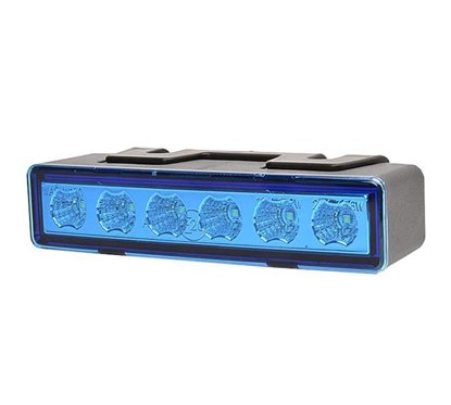 Proiector stroboscopic 12/24V, h32.8 x 146.5, 6 LED-uri, in grila, W117, 899.1  WAS