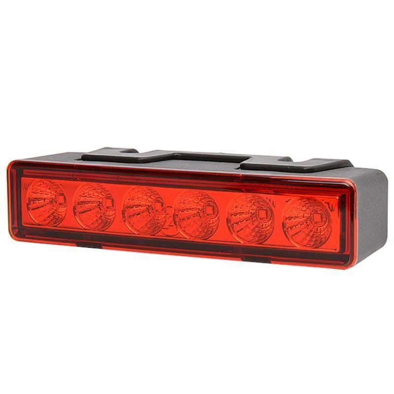 Proiector stroboscopic 12/24V, h32.8 x 146.5, 6 LED-uri, in grila, W117, 900.1 Was