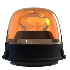 Girofar 12/24V, h131, 10 LED-uri, prindere cu magnet, ALR0068 TruckLed