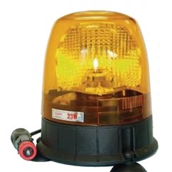 Girofar 12/24V, h166, prindere cu magnet si ventuza, becuri H21W/12 + 24V 8016/12/24V Taurus Sacex