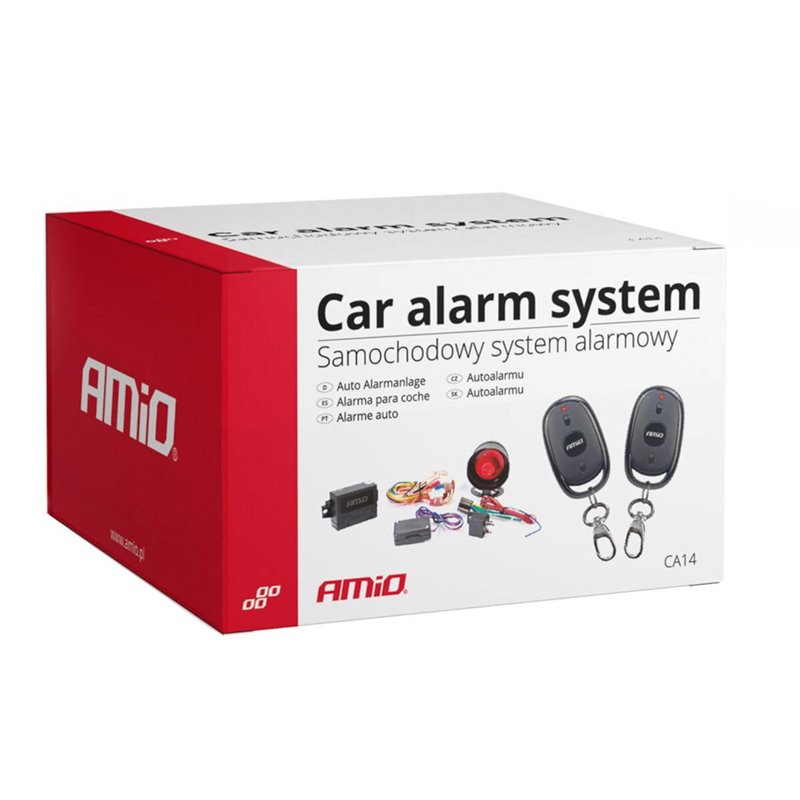 Alarma auto cu telecomanda, 2 bucati CA14, 01678 Amio