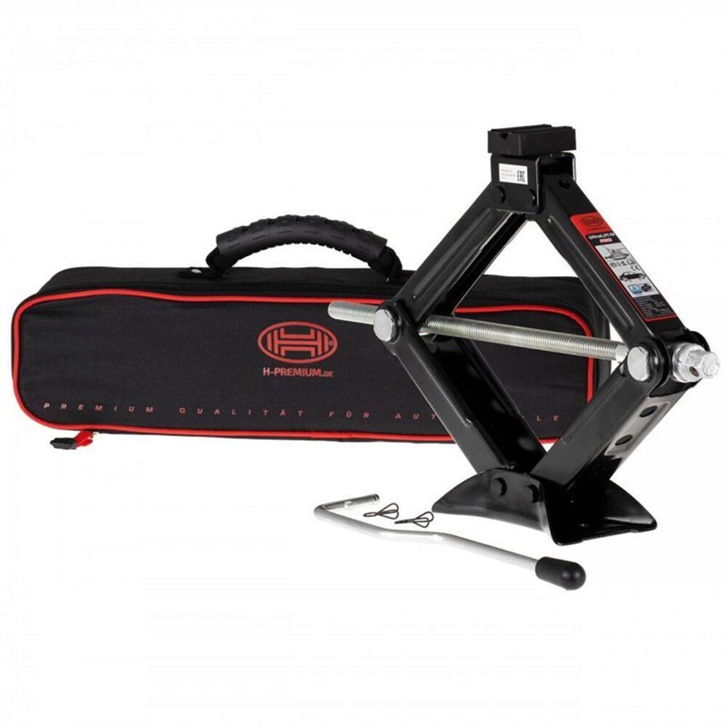 Cric foarfeca, 2T, 8-44 cm, cu manivela, husa depozitare, ULTRALIFT L Pro, Heyner 347.20